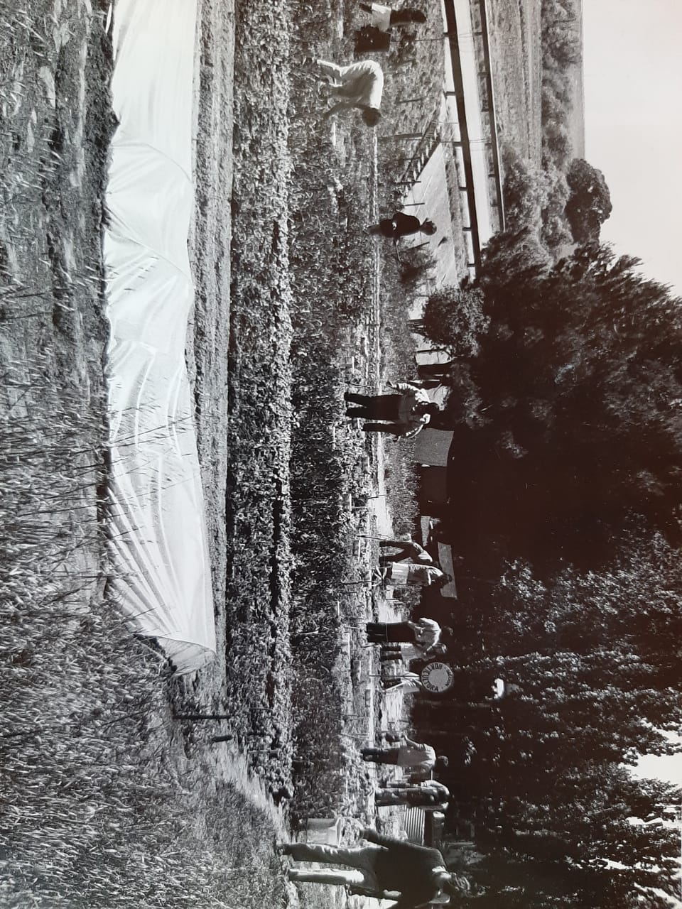 Fotografía histórica de la escuela