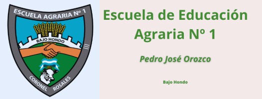 EESA Nº 1 - Pedro Orozco - Bajo Hondo